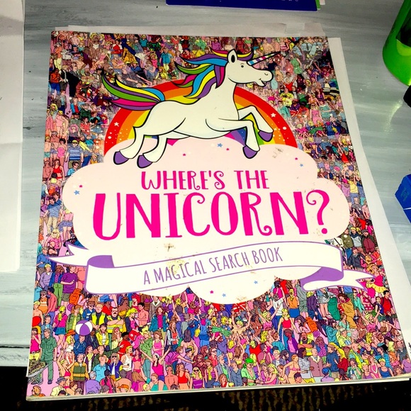 serch book Activity book | Other | Where Is The Unicorn A Magical ...